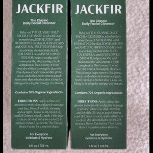Jackfir The Classic Daily Facial Cleanser 6 fl oz (Set of 2) New